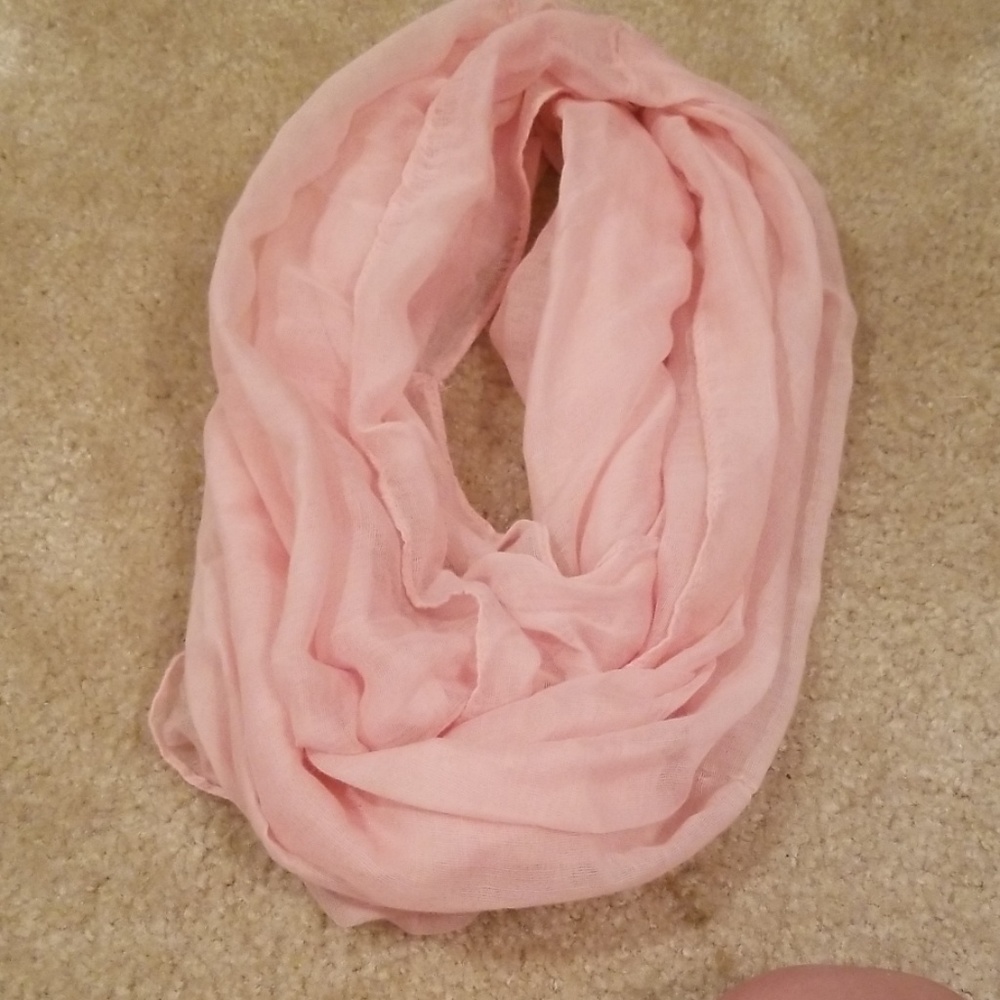 Pink scarf